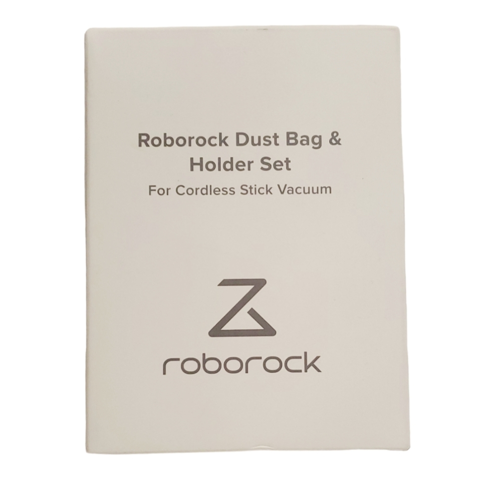 Roborock 12pk Dust Bag & Holder Set for H7 & H6 Cordless Stick Vacuum NIB - Picture 2 of 6